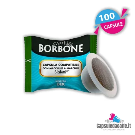 Capsule Compatibili Bialetti Borbone Miscela Dek
