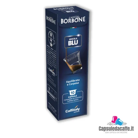 Capsule Caffitaly Borbone Miscela Blu