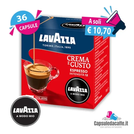 Capsule Lavazza A Modo Mio Crema e Gusto