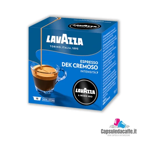 Capsule Lavazza A Modo Mio Cremoso Dek