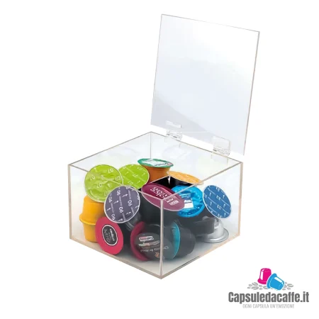 Portacapsule/Portacialde Universale Cubo