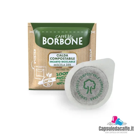 Cialde in Carta Borbone Miscela Dek