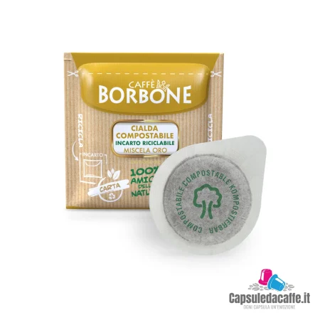 Cialde in Carta Borbone Miscela Oro