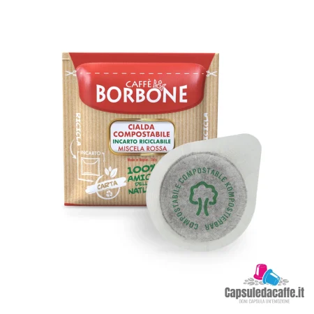 Cialde in Carta Borbone Miscela Rossa