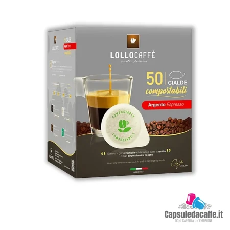 Cialde in Carta Lollo Miscela Argento