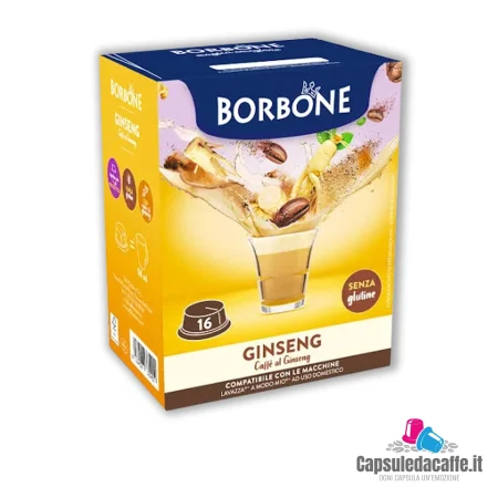 Capsule compatibili A Modo Mio Borbone Ginseng