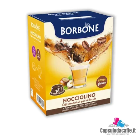Capsule compatibili A Modo Mio Borbone Nocciolino