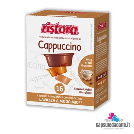 Capsule compatibili A Modo Mio Ristora Cappuccino