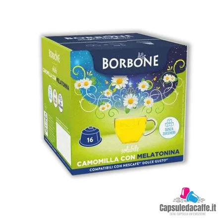 Capsule Nescafè Dolcegusto Borbone Camomilla e Melatonina