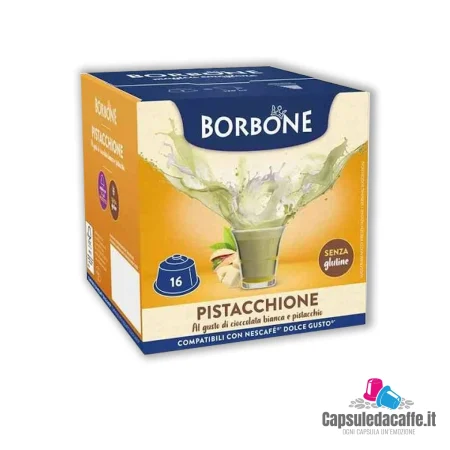 Capsule Nescafè Dolcegusto Borbone Pistacchione