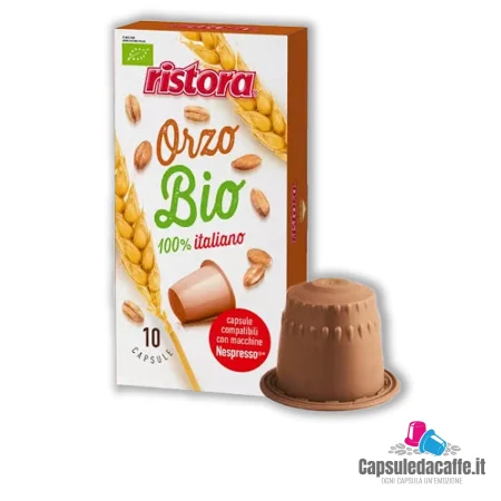 Capsule compatibili Nespresso Ristora Orzo Bio