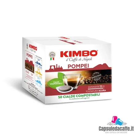 50 Cialde compostabili Kimbo Pompei