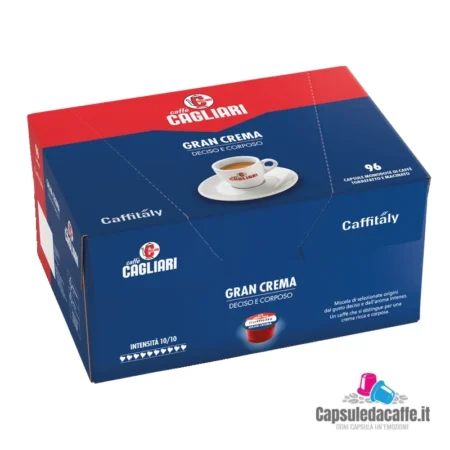 96 Capsule Caffitaly Cagliari Gran Crema